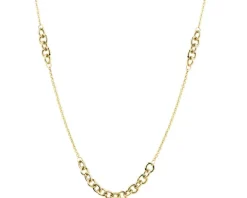 Złota bransoletka i naszyjnik - komplet