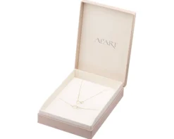 Złota bransoletka i naszyjnik - komplet - serca