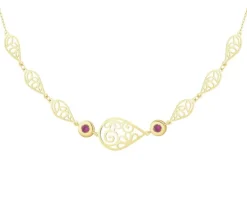 Złota bransoletka z cyrkoniami