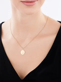 Złota zawieszka - aniołek