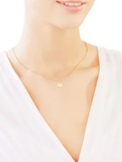 Złota zawieszka - aniołek