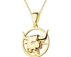 Złota zawieszka - Byk