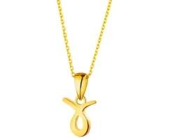 Złota zawieszka - Byk