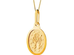 Złota zawieszka - Cudowny Medalik