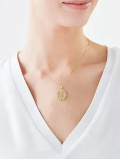 Złota zawieszka - Cudowny Medalik