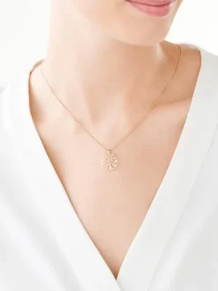 Złota zawieszka - drzewko