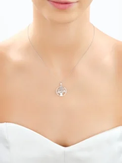 Złota zawieszka - drzewko