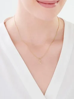 Złota zawieszka - drzewko