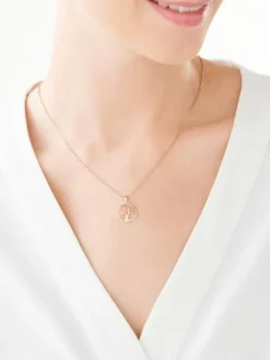 Złota zawieszka - drzewko