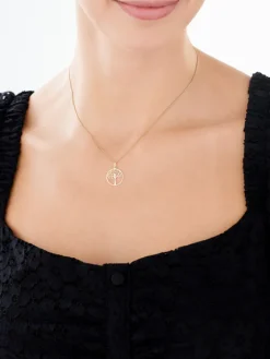 Złota zawieszka - drzewko