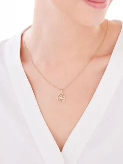 Złota zawieszka - drzewko