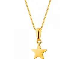 Złota zawieszka - gwiazda