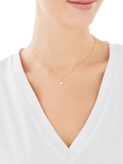 Złota zawieszka - gwiazda