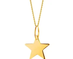 Złota zawieszka - gwiazda