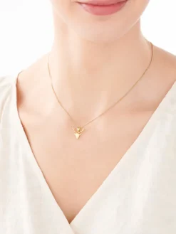 Złota zawieszka - jeleń