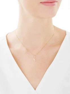 Złota zawieszka - Koziorożec