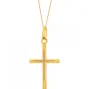 Złota zawieszka - Krzyż