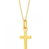Złota zawieszka - Krzyż