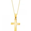 Złota zawieszka - krzyż