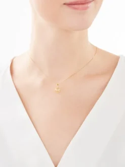 Złota zawieszka - kulka