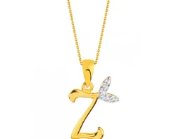 Złota zawieszka  - Litera Z