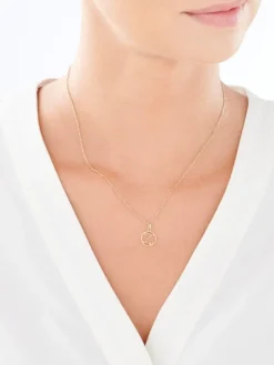 Złota zawieszka - litera Z