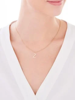 Złota zawieszka - litera Z
