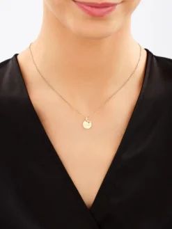 Złota zawieszka - mama