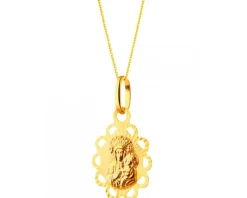 Złota zawieszka - medalik