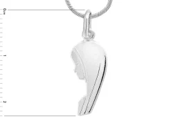 Złota zawieszka - medalik Matka Boska