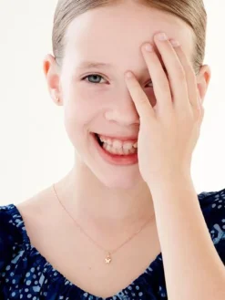 Złota zawieszka - motyl