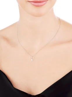 Złota zawieszka - motyl