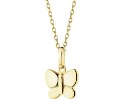 Złota zawieszka - motyl