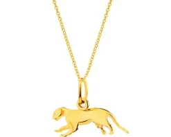 Złota zawieszka - pantera