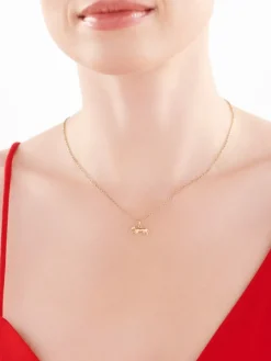 Złota zawieszka - pantera