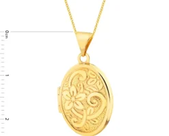 Złota zawieszka - puzderko