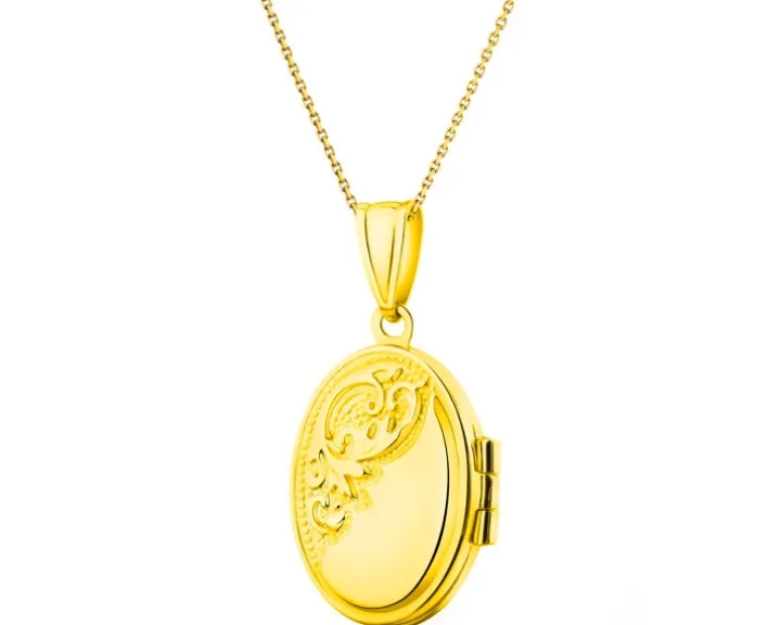 Złota zawieszka - puzderko