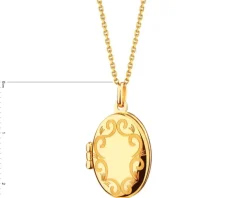 Złota zawieszka - puzderko