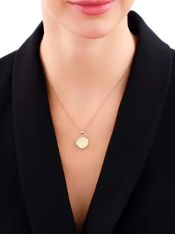 Złota zawieszka - puzderko - drzewko