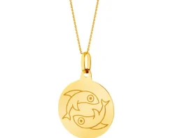 Złota zawieszka - Ryby