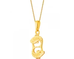 Złota zawieszka - Ryby