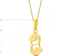 Złota zawieszka - Ryby