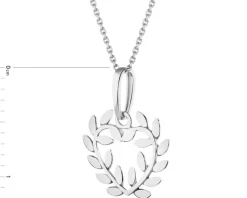 Złota zawieszka - serce