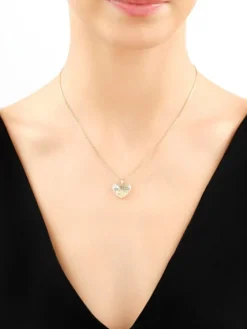 Złota zawieszka - serce