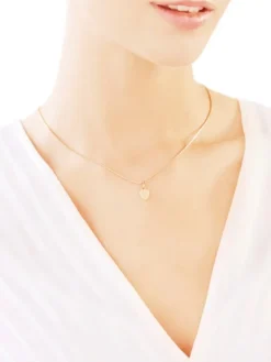 Złota zawieszka - serce