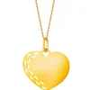 Złota zawieszka - serce