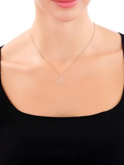 Złota zawieszka - serce