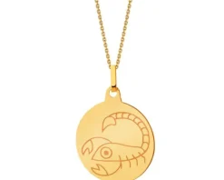 Złota zawieszka - Skorpion