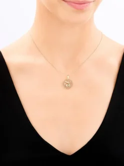 Złota zawieszka - Strzelec