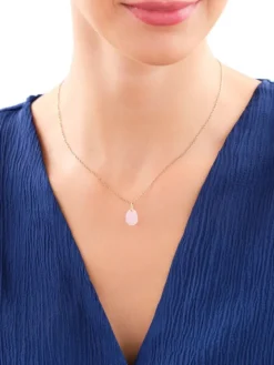 Złota zawieszka - szkło terbowe